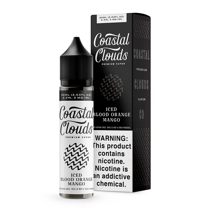 Coastal Clouds – Iced Blood Orange Mango – 60ML E-Liquid