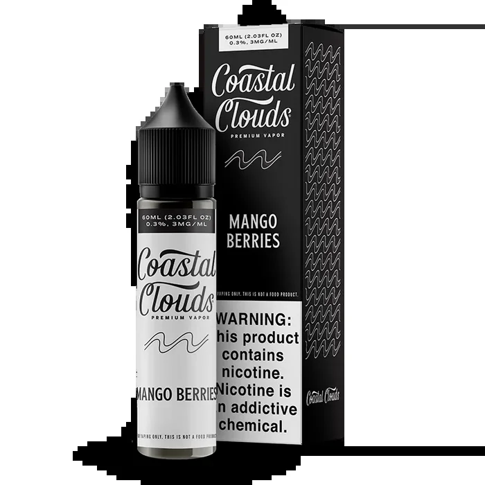 Coastal Clouds – Mango Berries – 60ML E-Liquid