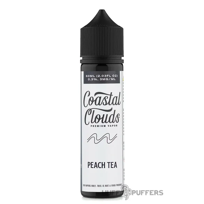 Coastal Clouds – Peach Tea 60mL