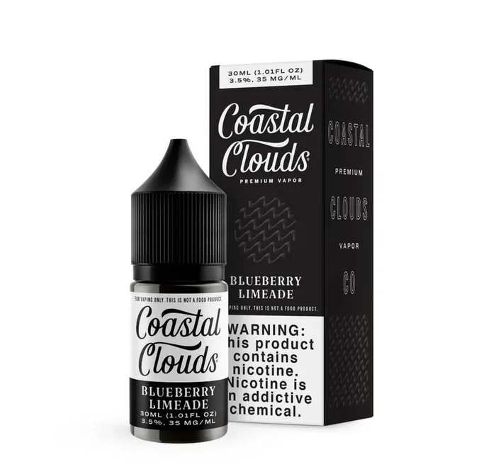 Coastal Clouds Salt Blueberry Limeade eJuice