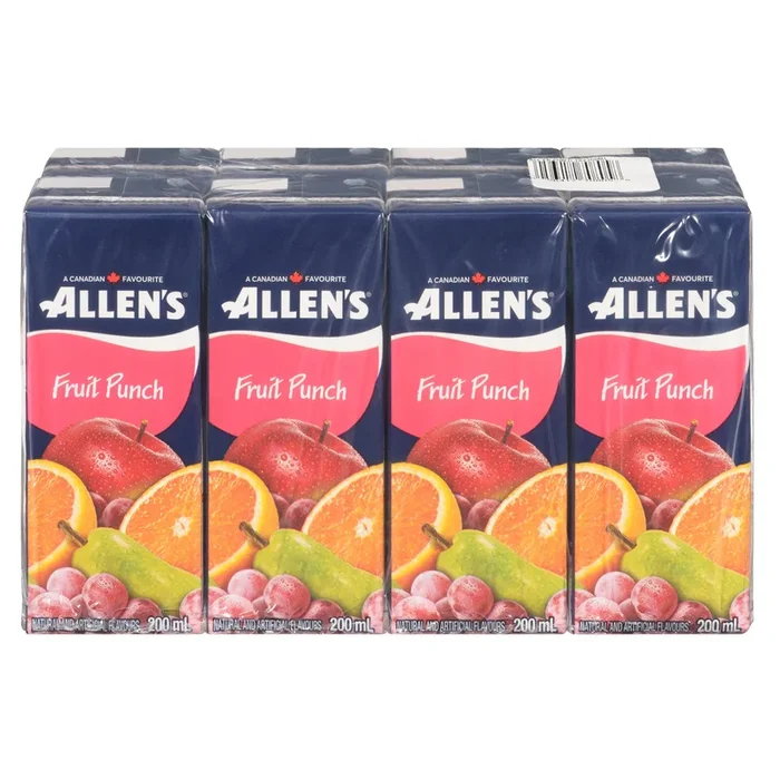 Cocktail punch aux fruits Allen’s, emb. de 8, 200 ml