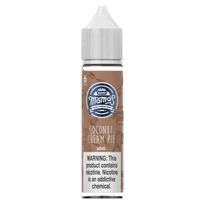 Coconut Cream Pie E-Liquid by Mama’s E-Liquid