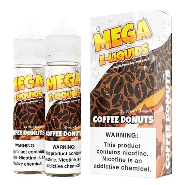 Coffee Donuts by MEGA eJuice 2X 60ml