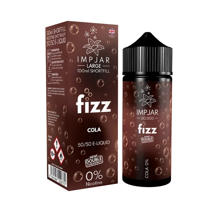 Cola 100ml Shortfill by Imp Jar Fizz