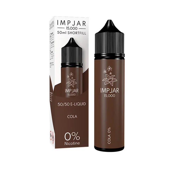 Cola 50ml Shortfill E-Liquid by Imp Jar