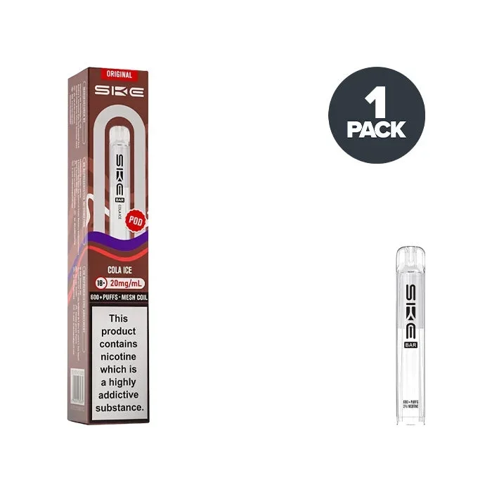 Cola Ice SKE Bar 600 Prefilled Pods