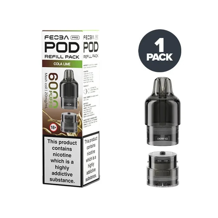 Cola Lime Feoba Pro 6000 Prefilled Pods