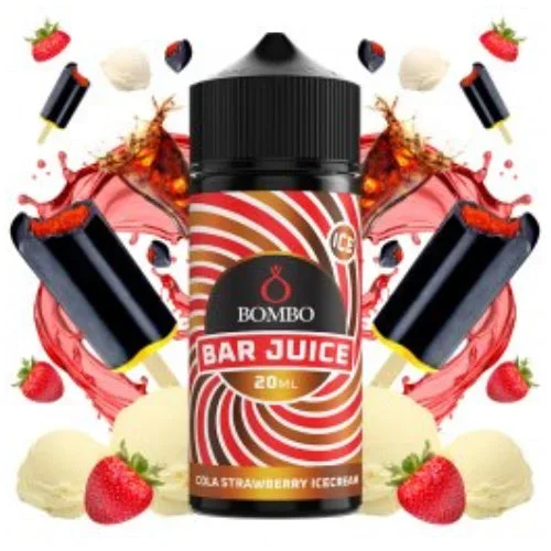 Cola Strawberry Ice Cream 20ml (Longfill) (Bombo Bar Juice)