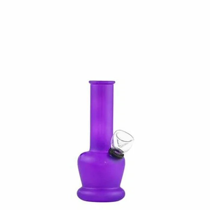 Colored 5″ Frosted Glass Bong