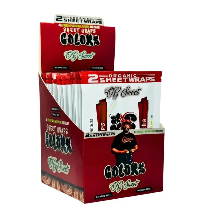 Colors Organic Sheet Wraps