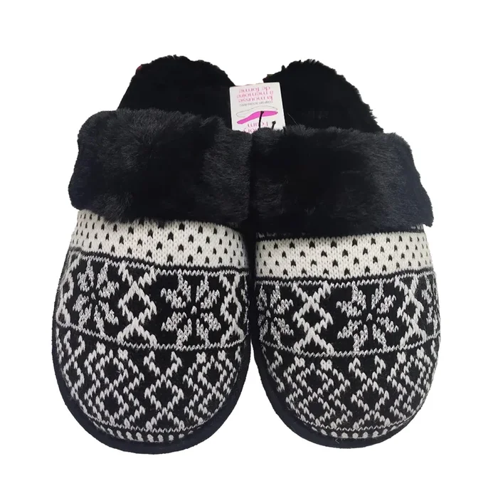 Comfy Cozy Women’s Cabin Scuff Slippers