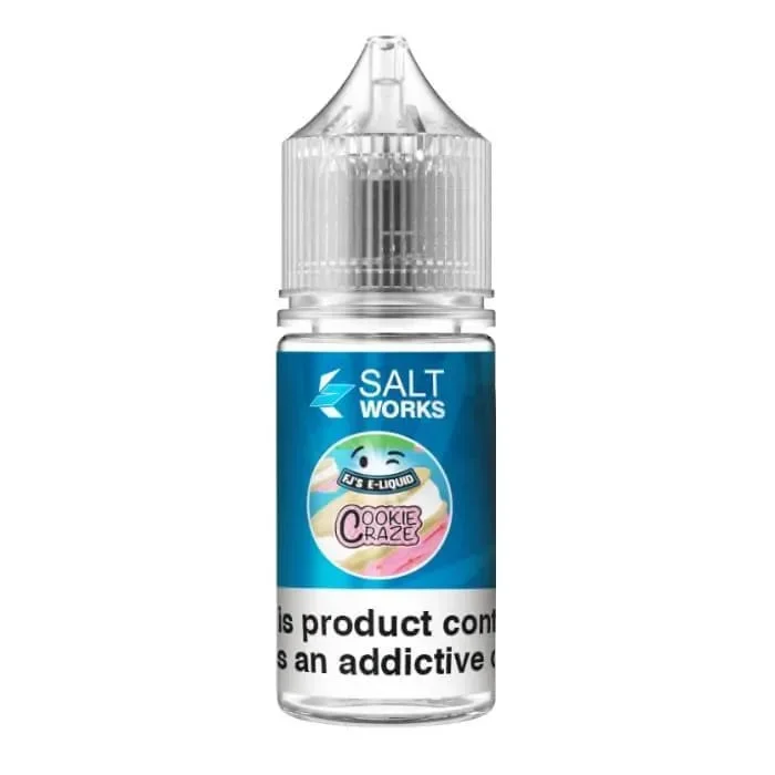 Cookie Craze Nicotine Salt by Salt Works