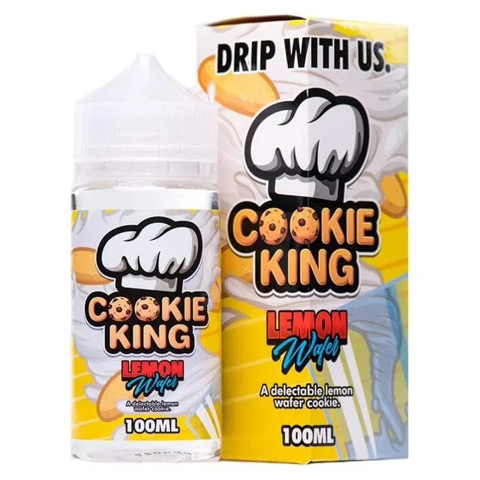 Cookie King – Lemon Wafer 100ml Short Fill E-Liquid