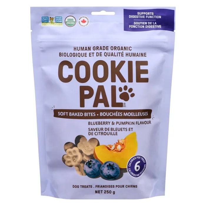 COOKIE PAL Dog Treats Blueberry & Pumpkin, 250 g