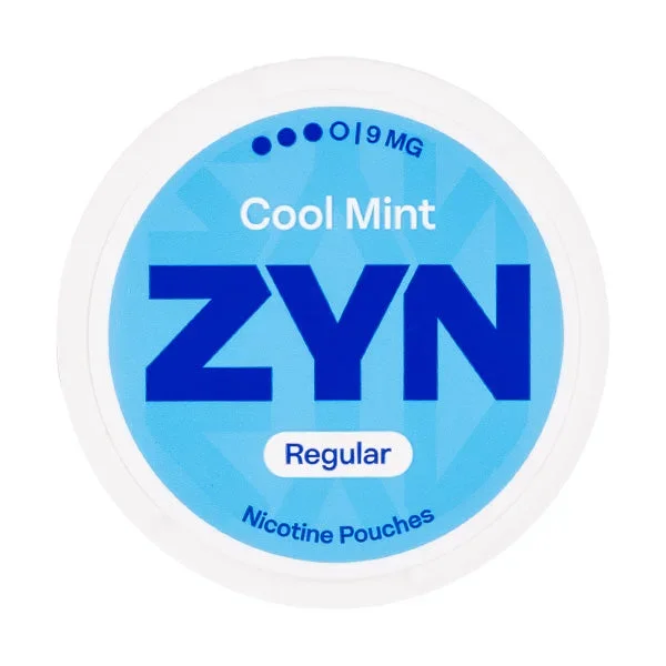 Cool Mint Strong Nicotine Pouches by Zyn