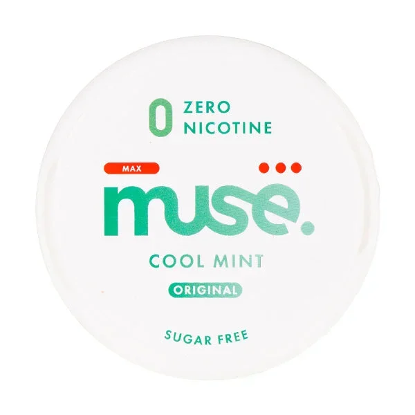 Cool Mint Zero Nicotine Pouches by Muse
