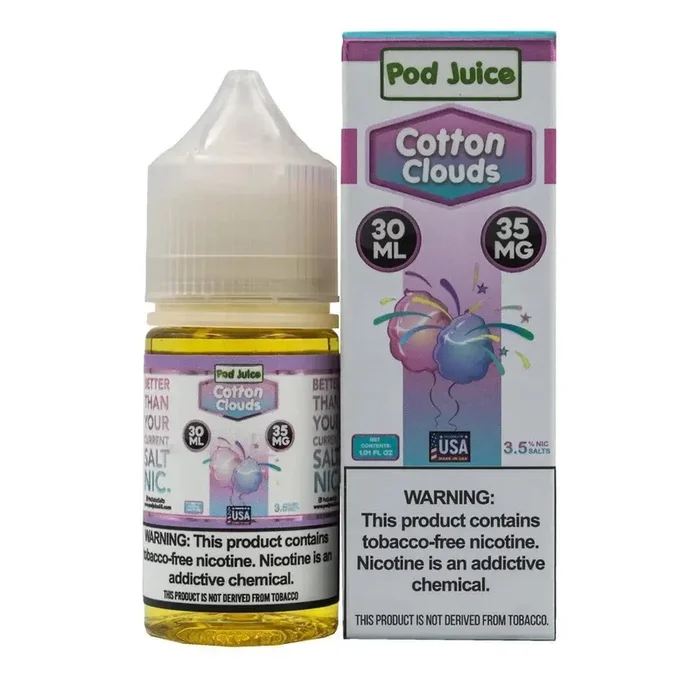 Cotton Clouds – POD Juice Salt 30mL