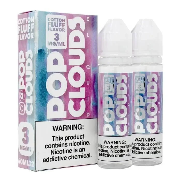 Cotton Fluff E-Liquid by Pop Clouds