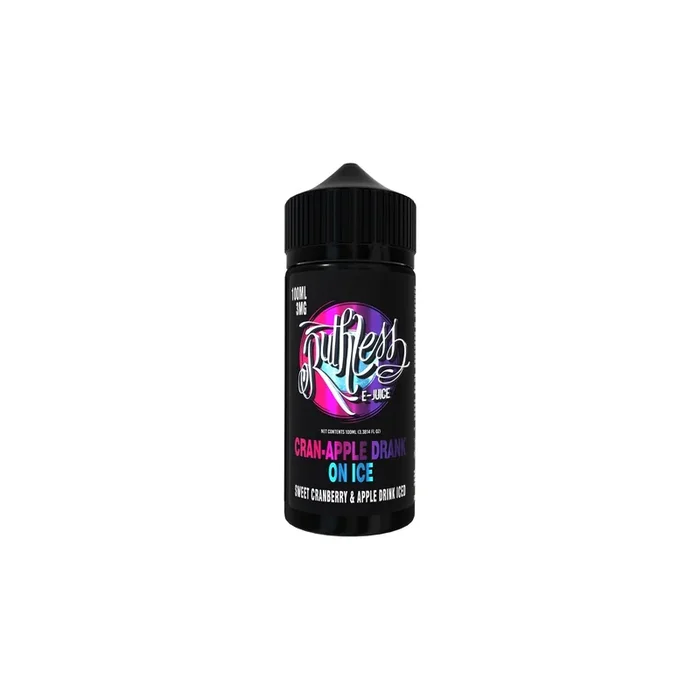 CRAN-APPLE DRANK ON ICE Ruthless Vapor Vape Juice – 100ml