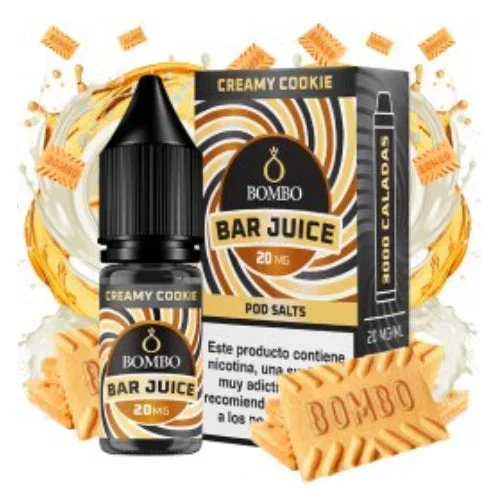 Creamy Cookie 10ml (Sals de nicotina) (Bar Juice by Bombo)