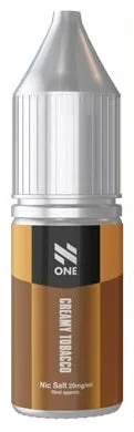 Creamy Tobacco Nic Salt E Liquid By N One
