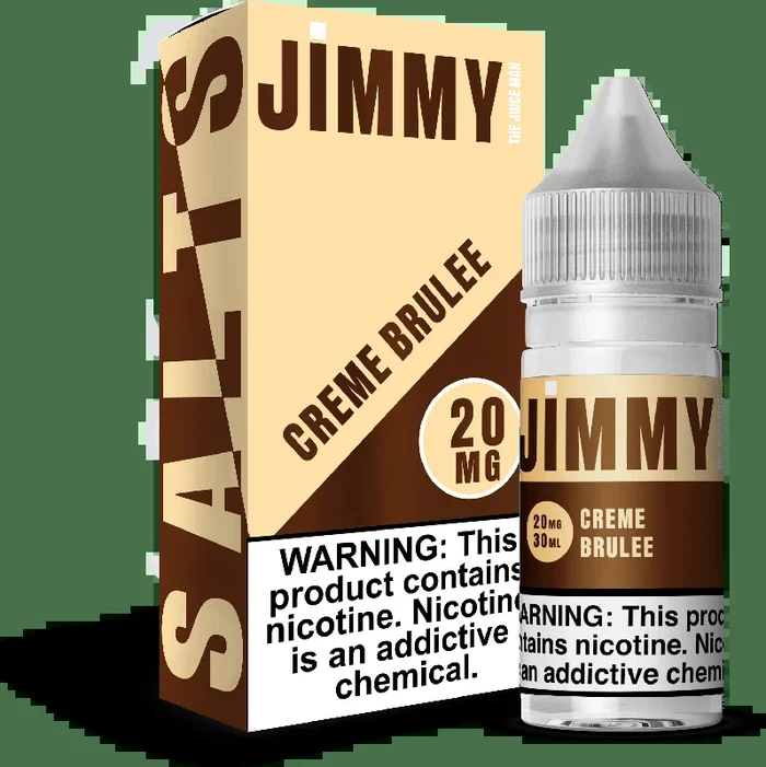 Creme Brulee SALT – Jimmy The Juice Man – 30mL