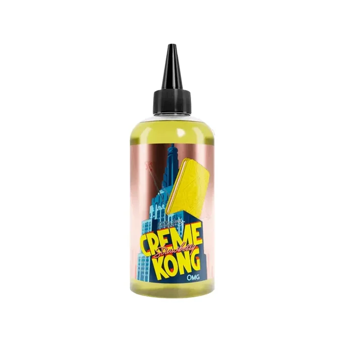 Creme Kong Strawberry 200ml Shortfill