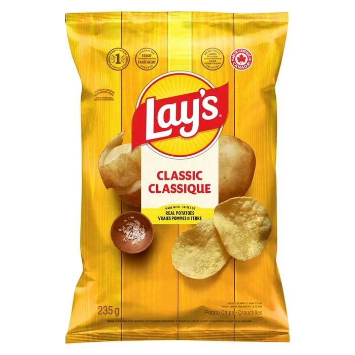Croustilles Lay’s classique, 235 g