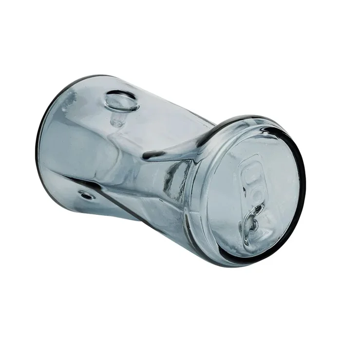 Crushed Can Glass Hand Pipe – 4.5″