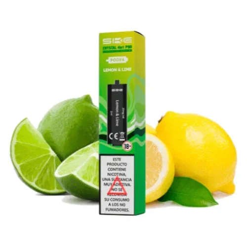 Crystal 4 in 1 Lemon & Lime Pre-filled Pod (SKE)