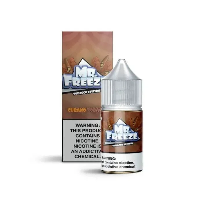 Cubano Tobacco Nicotine Salt by Mr. Freeze