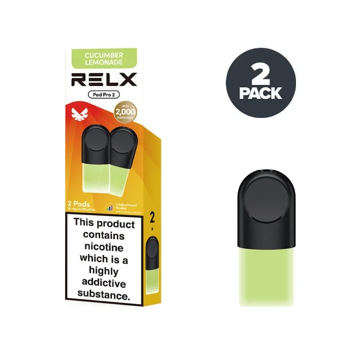 Cucumber Lemonade RELX Pro Pod 2 Pre-filled Pods