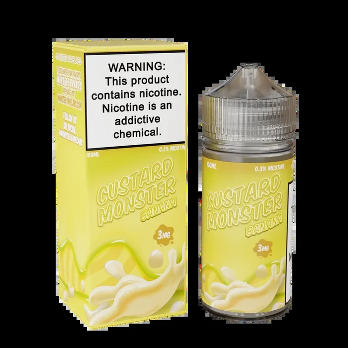 Custard Monster – Banana – 100ML E-Liquid