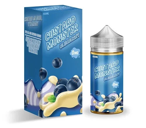Custard Monster Blueberry Custard by Jam Monster 100ml