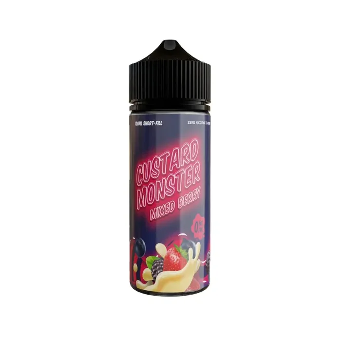 Custard Monster Mixed Berry Custard 100ml Shortfill