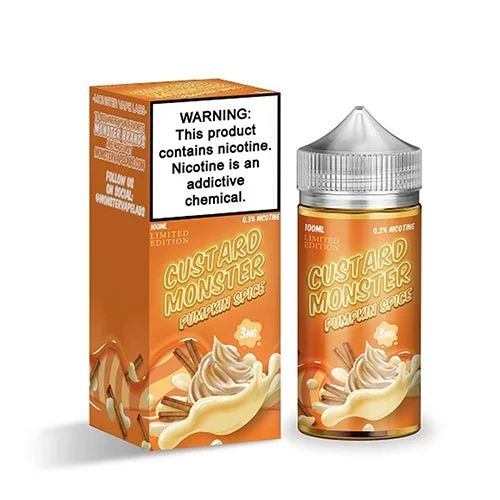 Custard Monster Pumpkin Spice by Jam Monster 100ml