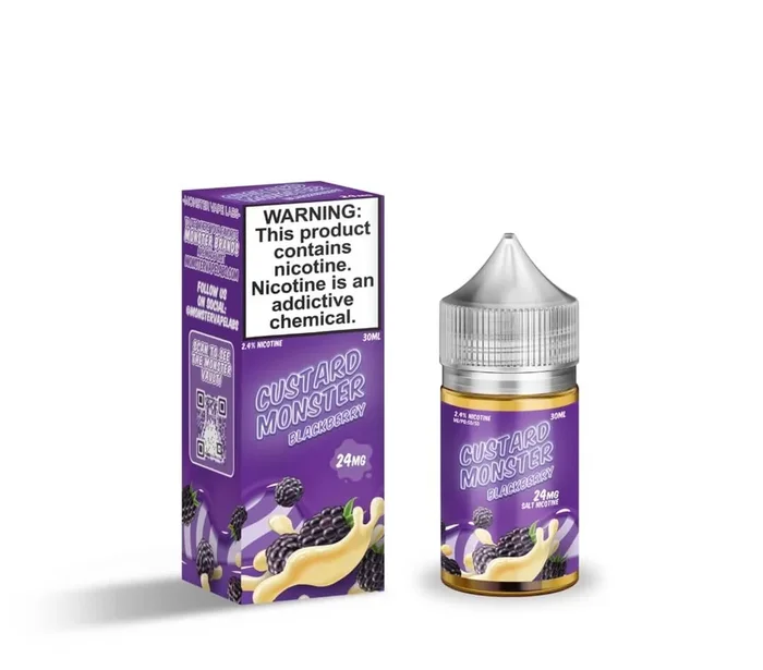 Custard Monster Salt Blackberry eJuice