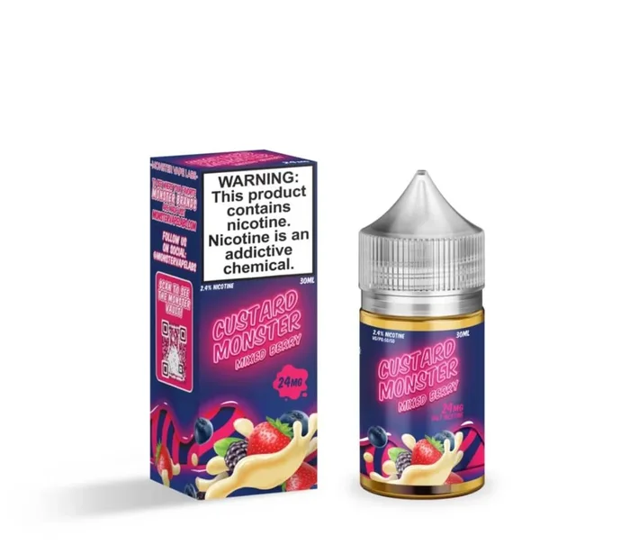 Custard Monster Salt Mixed Berry eJuice