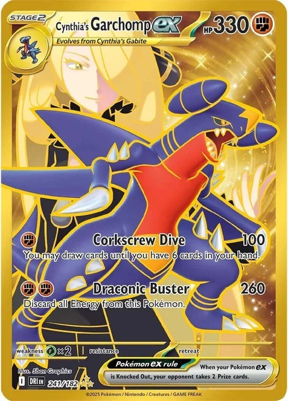 Cynthia’s Garchomp ex (241/182) (DRI)