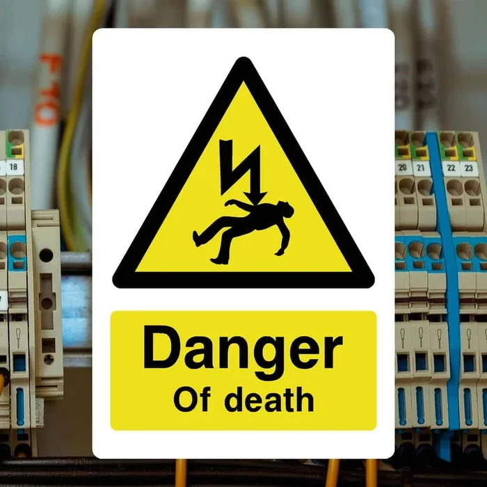 Danger Of Death Sign