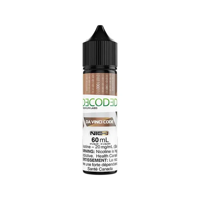 Davinci Code Salt Juice By Decoded – 60mL