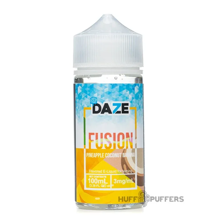 Daze Fusion – Pineapple Coconut Banana Iced 100mL