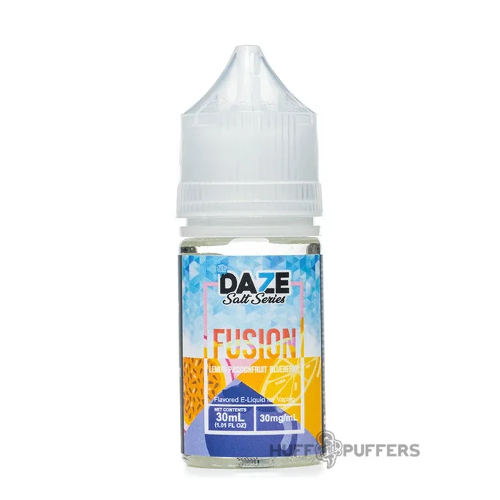 Daze Fusion Salt – Lemon Passionfruit Blueberry Iced 30mL
