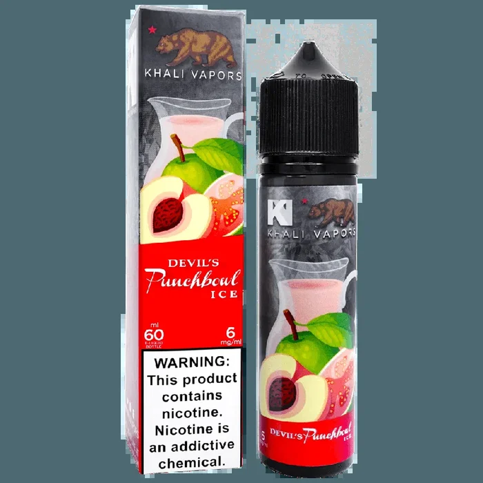 Devil’s Punchbowl ICE by Khali Vapors E-Liquid (60ml)(ON SALE)