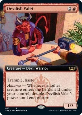 Devilish Valet (Extended Art) (423) (SNC)