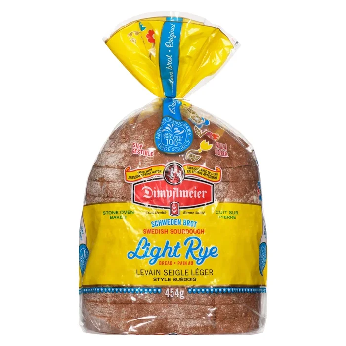 Dimpflmeier Swedish Sourdough Light Rye Bread, 454 g