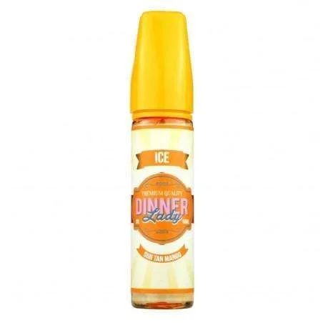 DINNER LADY 50ml Shortfill E-Liquid – Sun Tan Mango – Summer Holidays Series