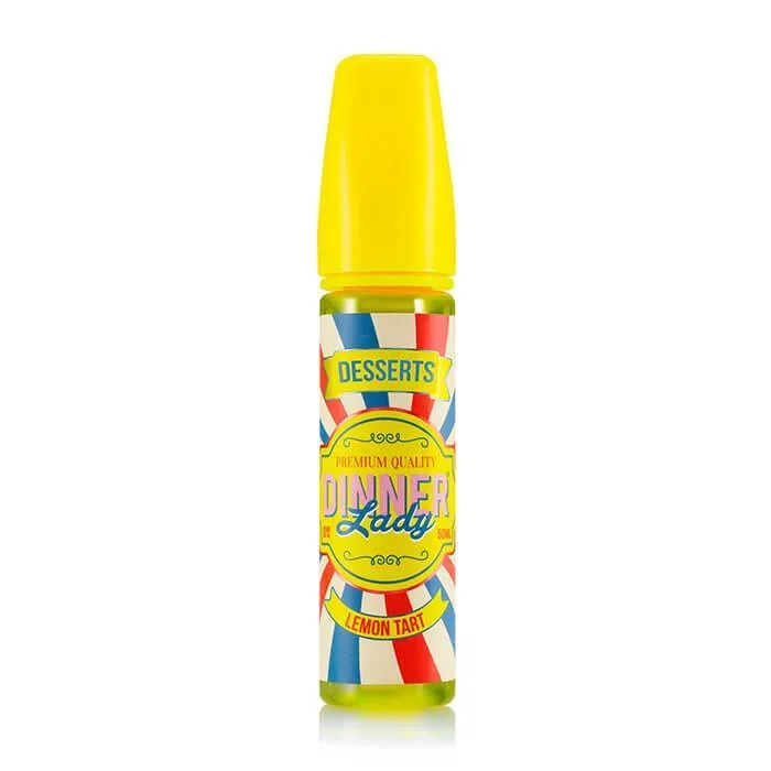 Dinner Lady – Lemon Tart 50ml Short Fill E-Liquid