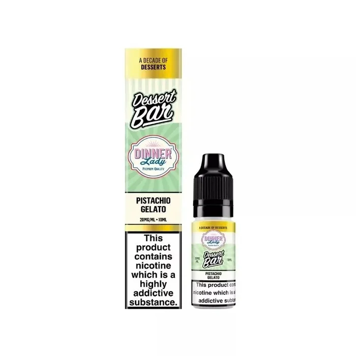 Dinner Lady Dessert Pistachio Gelato Bar Salt 10ml