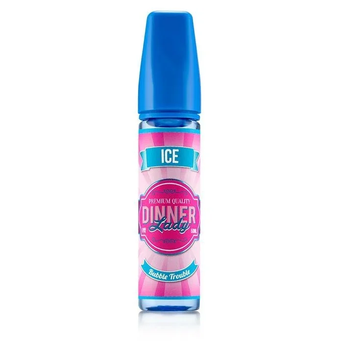 Dinner Lady ICE – Bubble Trouble 50ml Short fill E-Liquid